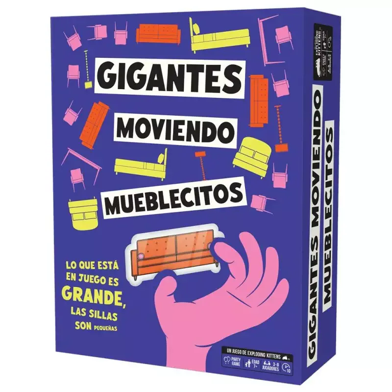 Portada de Gigantes moviendo mueblecitos