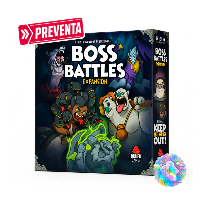 Portada de Heroes of Barcadia Party Pack en Inglés