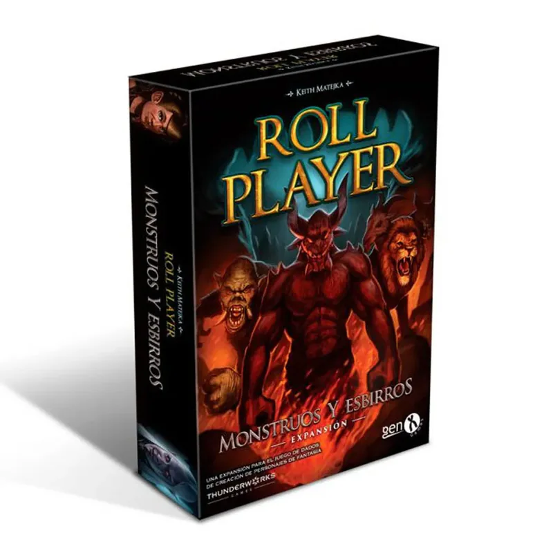 Portada de Roll Player Monstruos y Esbirros