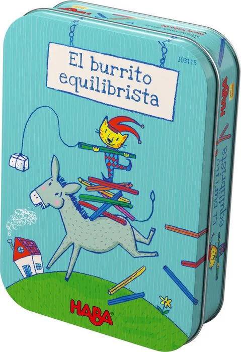 Portada de El burrito equilibrista