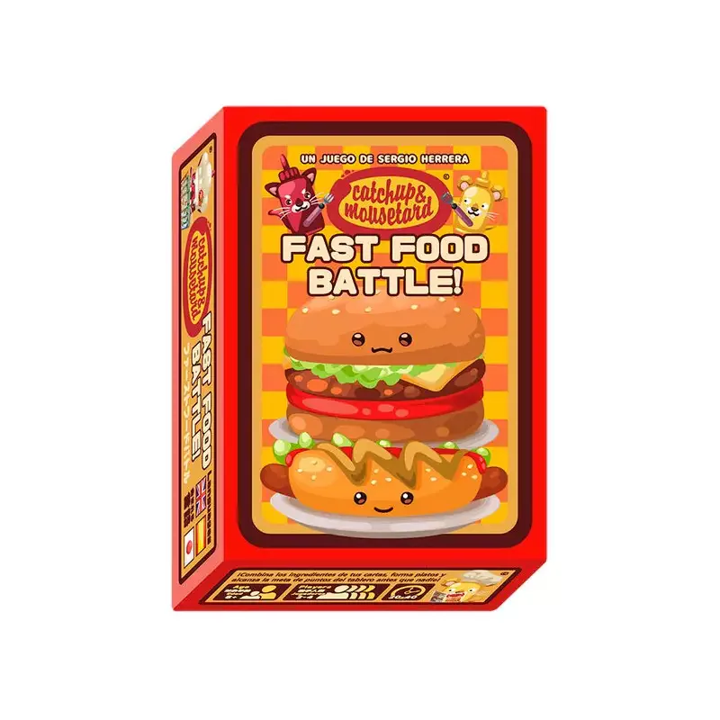 Portada de Catchup & Mousetard: Fast Food Battle!