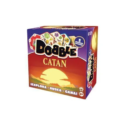 Portada de Dobble Catan