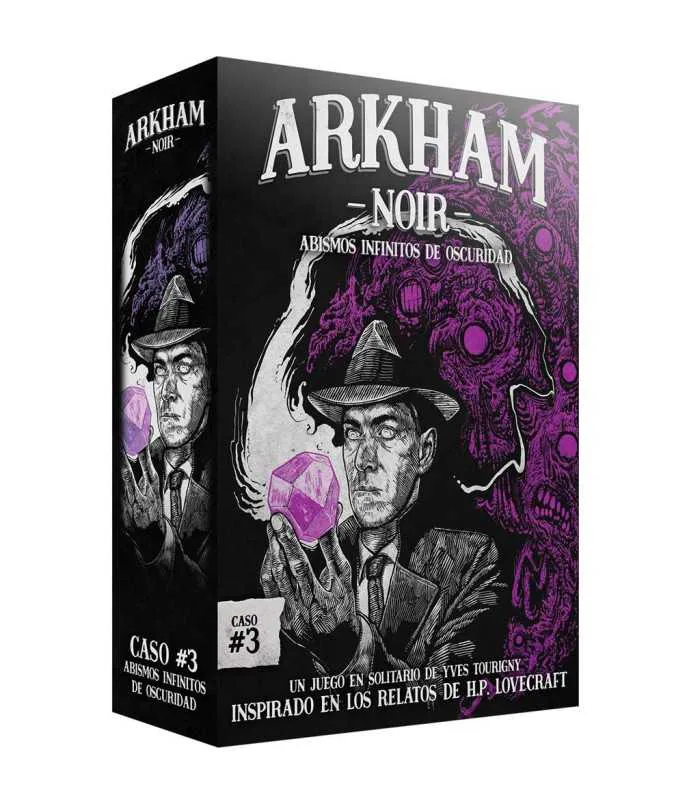Portada de Arkham Noir #3 Abismos Infinitos de Oscuridad