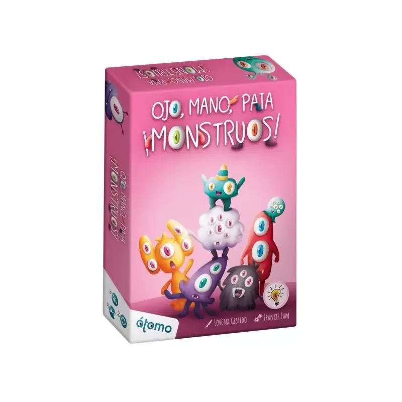 Portada de Ojo Mano Pata ¡monstruos!