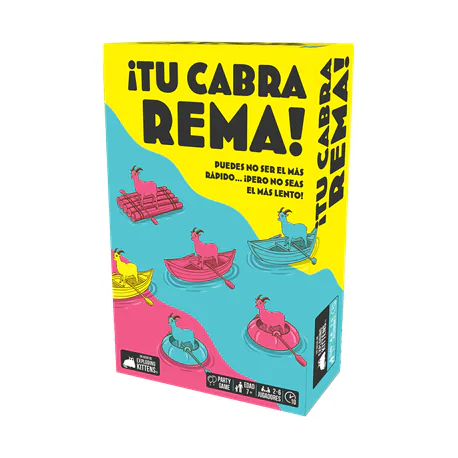 Portada de ¡Tu cabra rema!