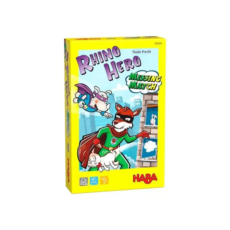 Portada de Rhino Hero Missing Match