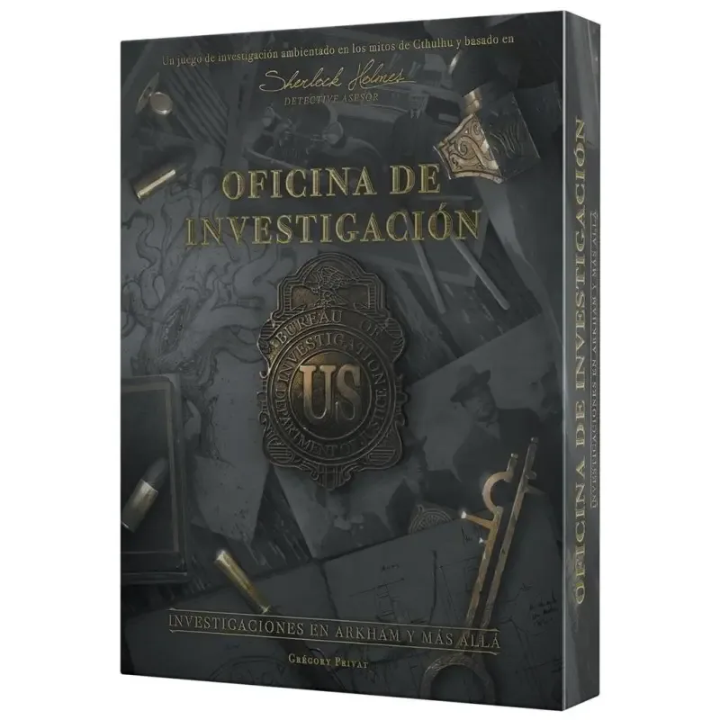 Portada de Sherlock Holmes Detective Asesor: oficina de investigación