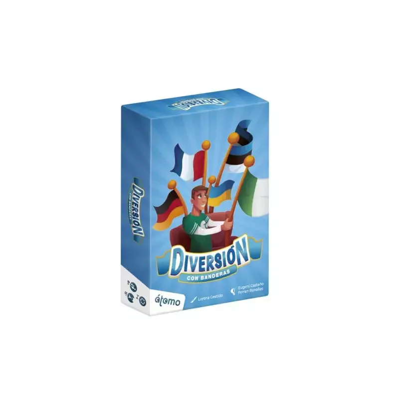 Portada de Diversión con banderas