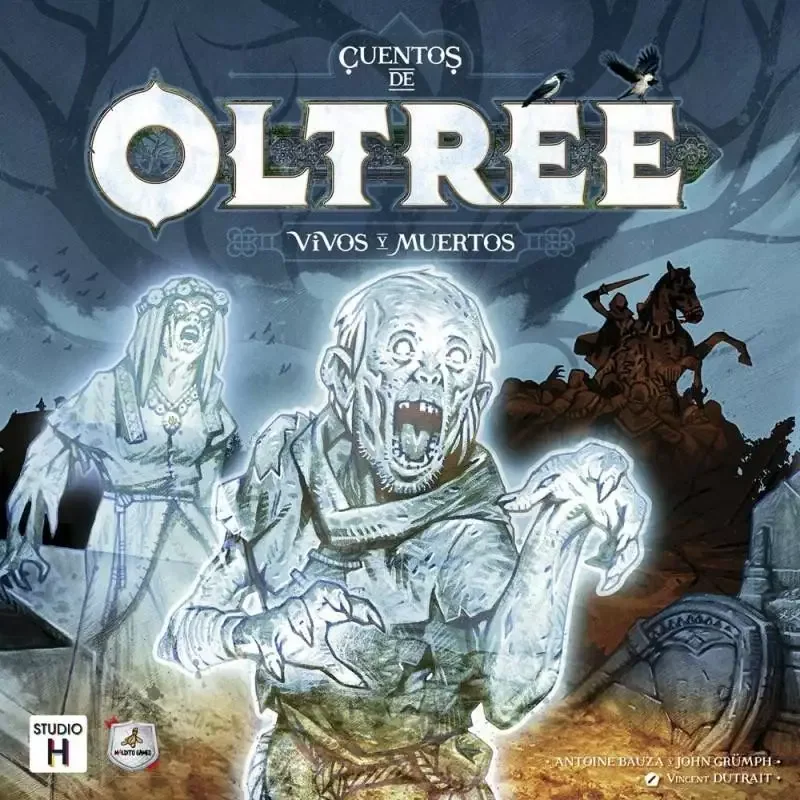 Portada de Oltréé: Vivos y Muertos