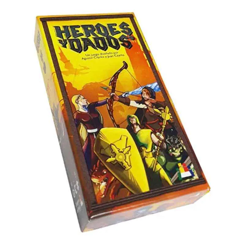 Portada de Héroes y Dados
