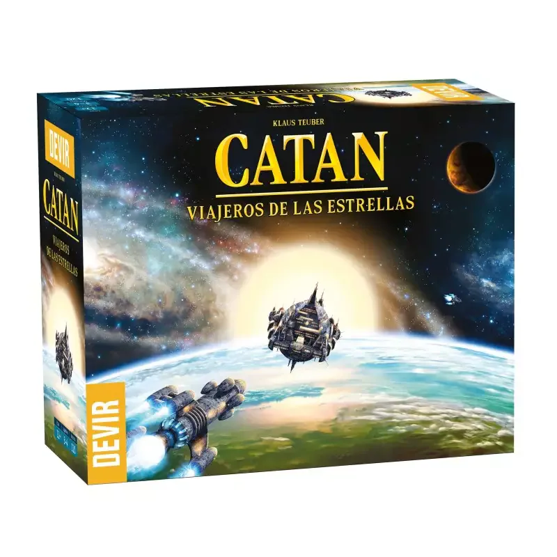 Portada de Catan: Viajeros de las estrellas