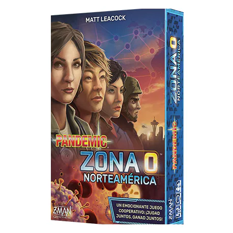 Portada de Pandemic Zona 0 Norteamérica