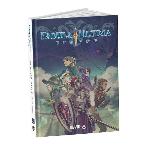 Portada de Fabula Ultima Libro Basico