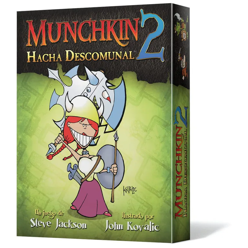 Portada de Munchkin 2 Hacha Descomunal