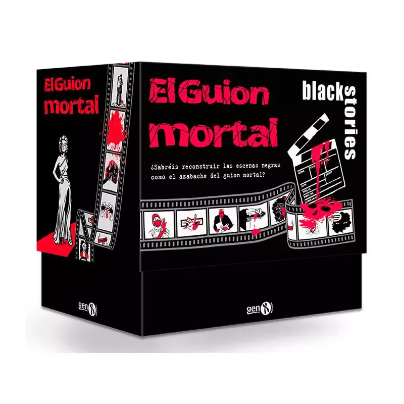 Portada de Black Stories: El Guión Mortal