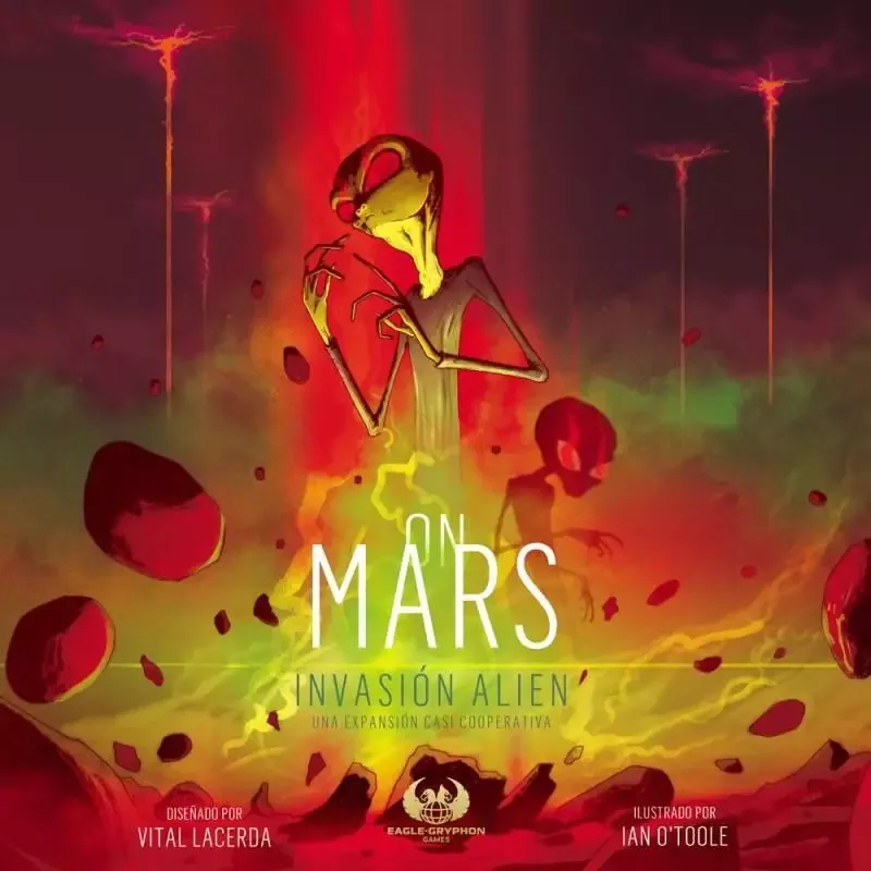 Portada de On Mars: Invasión Alien
