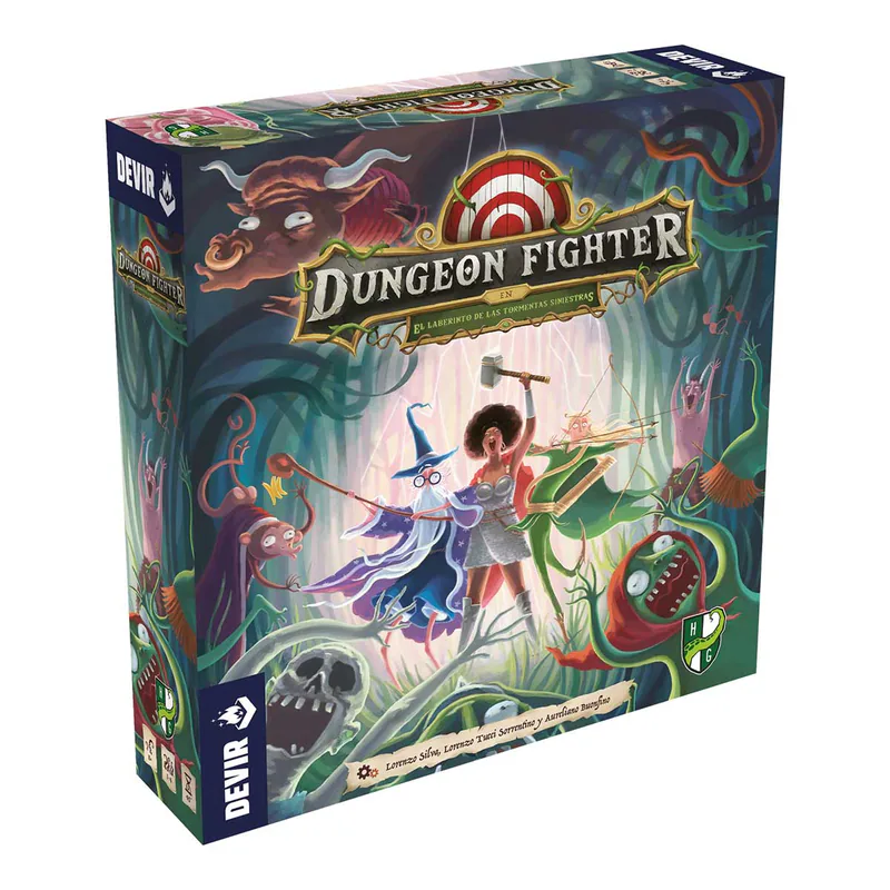 Portada de Dungeon Fighter: El Laberinto de las Tormentas Siniestras
