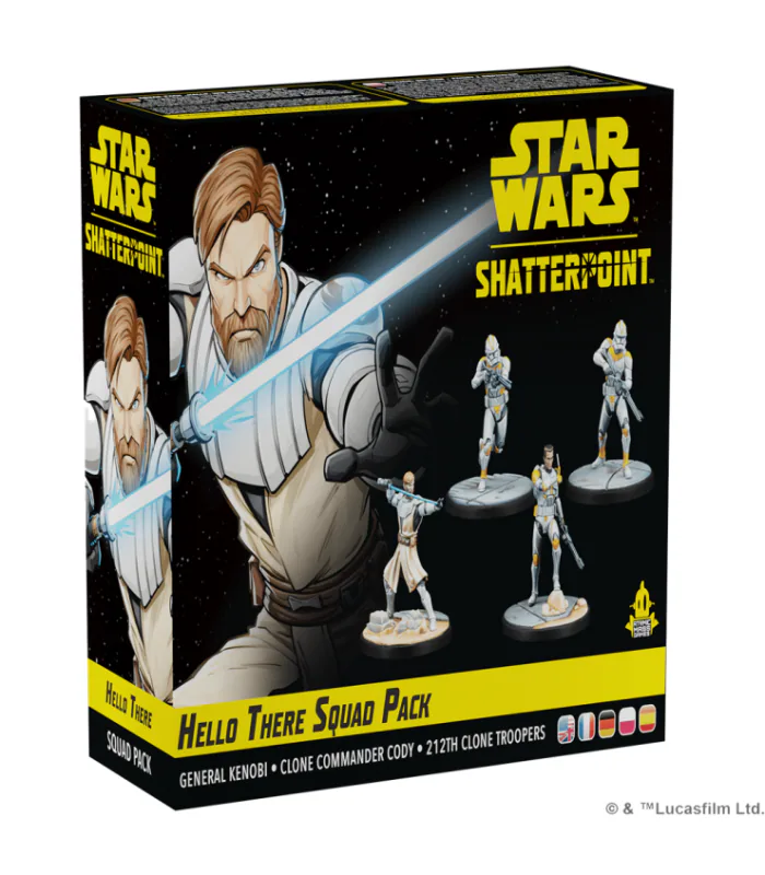 Portada de Shatterpoint: Hello There (General Kenobi Squad Pack)
