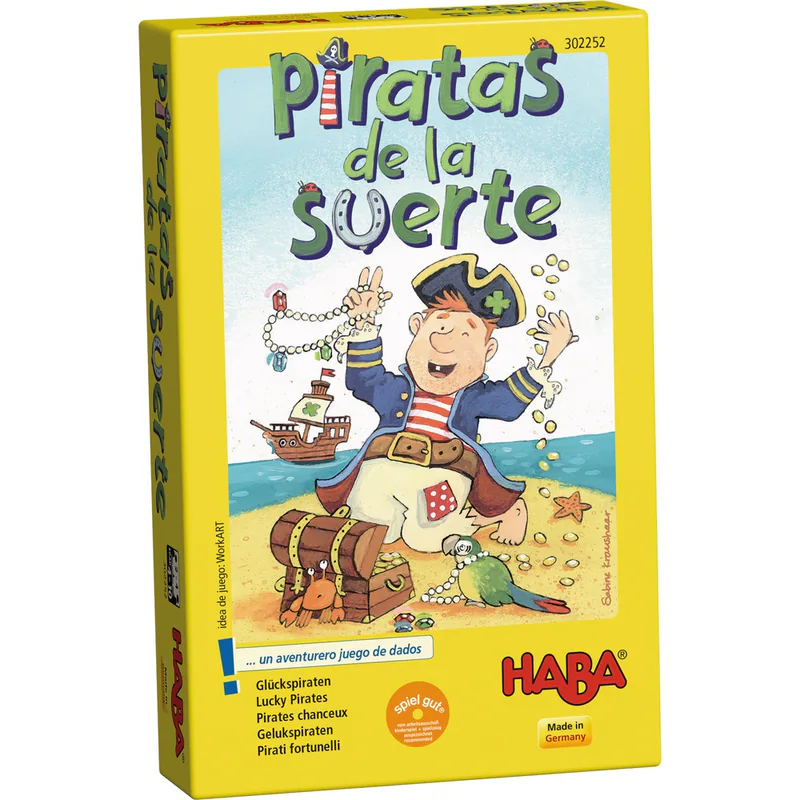 Portada de Piratas de la suerte