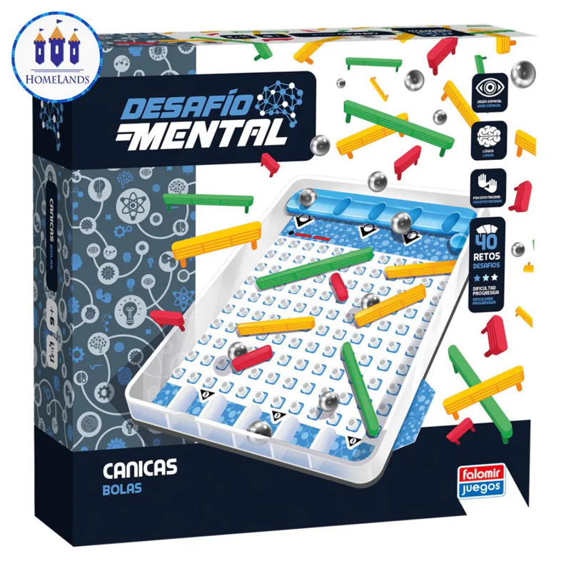 Portada de Desafío Mental CANICAS