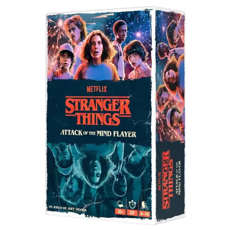 Portada de Stranger Things Attack of the Mind Flayer
