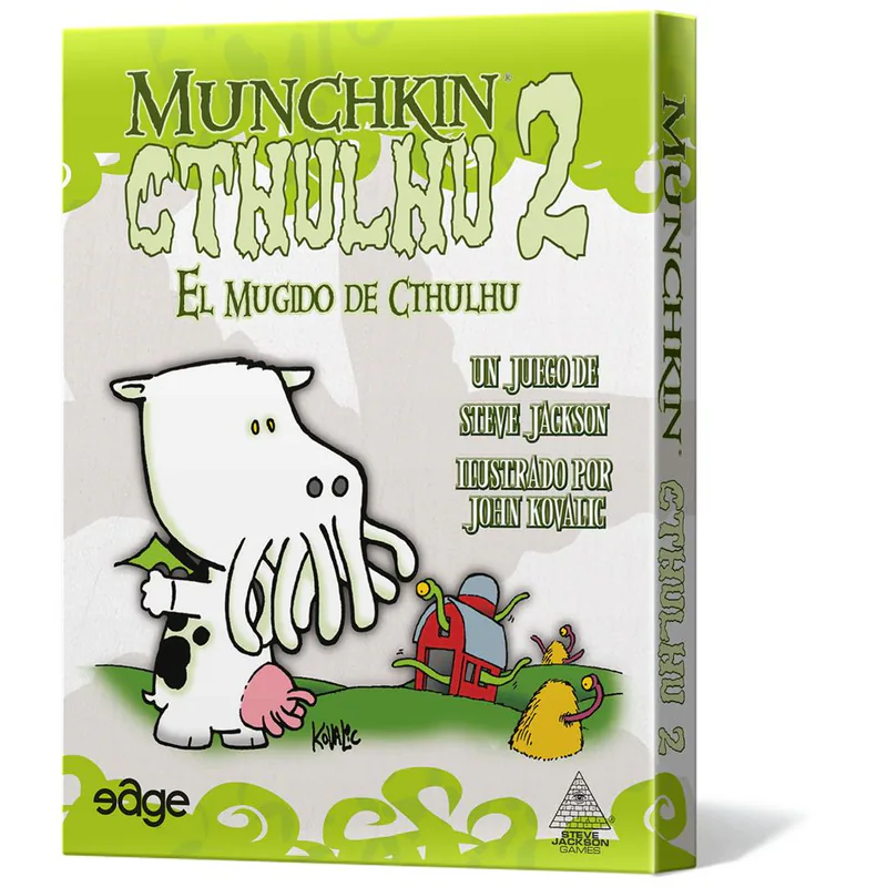 Portada de Munchkin Cthulhu 2 – El Mugido De Cthulhu