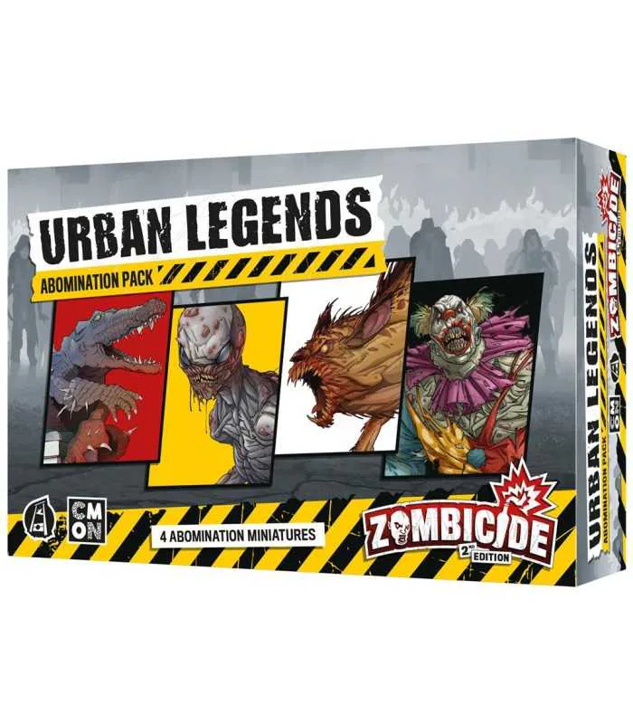 Portada de Zombicide Segunda Edición: Urban Legends