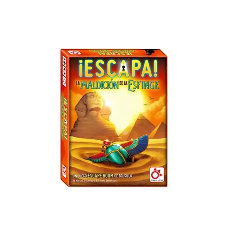 Portada de Escapa la Maldicion de la Esfinge