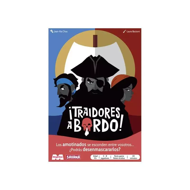 Portada de ¡Traidores a bordo!