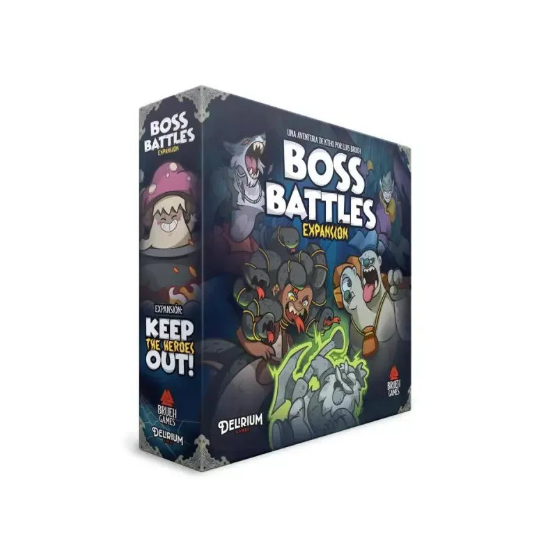 Portada de Keep The Heroes Out! Boss Battles