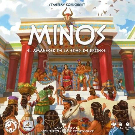 Portada de Minos el amanecer de la edad de Bronce