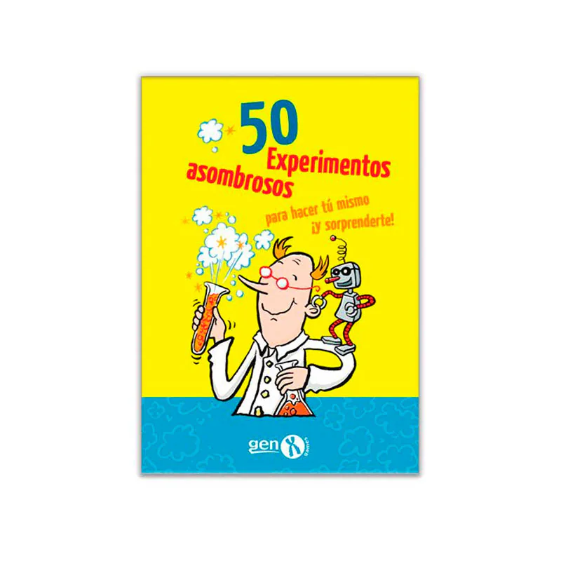 Portada de 50 Experimentos Asombrosos