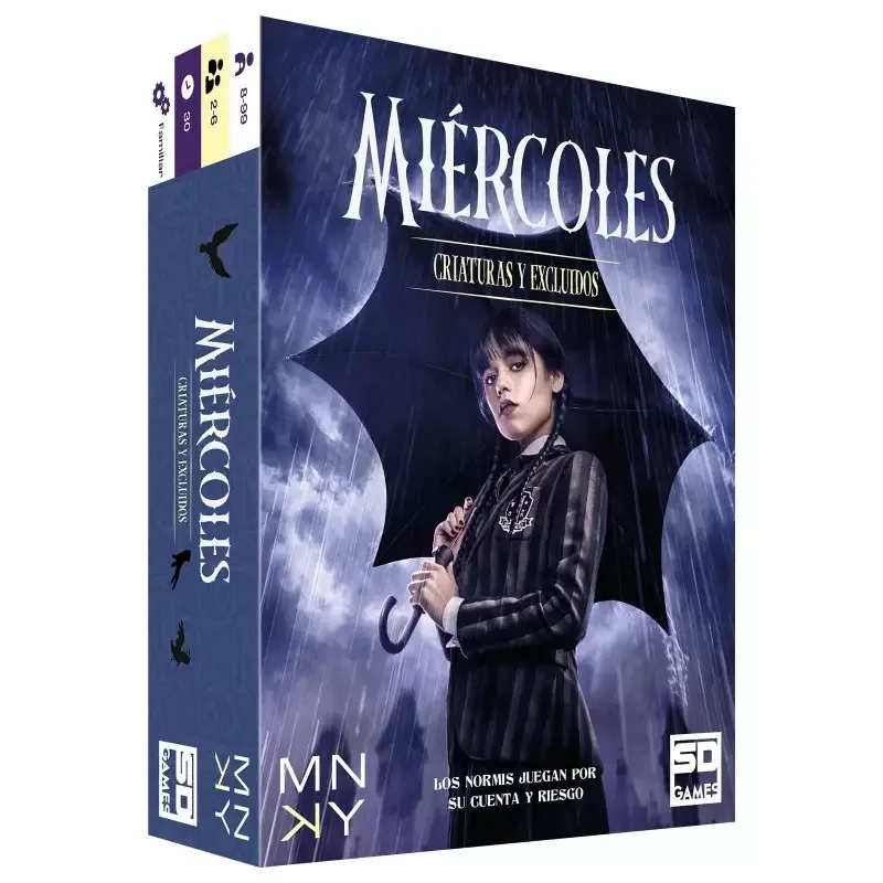 Portada de Miércoles: Criaturas y Excluidos