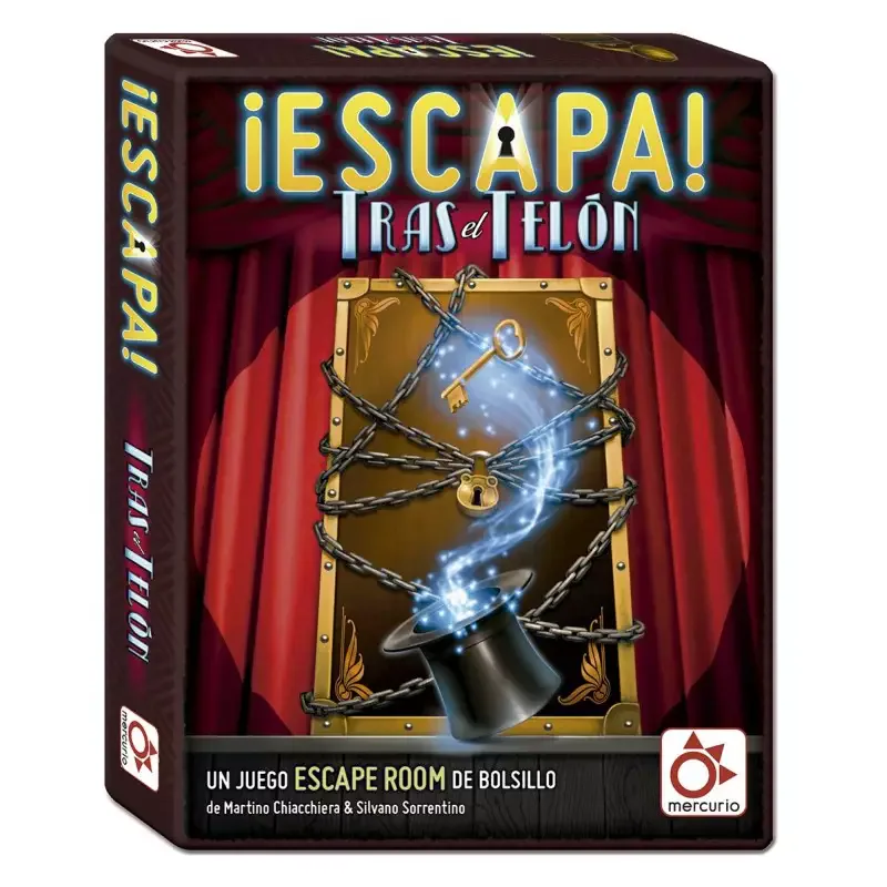 Portada de ¡Escapa!: Tras el Telón