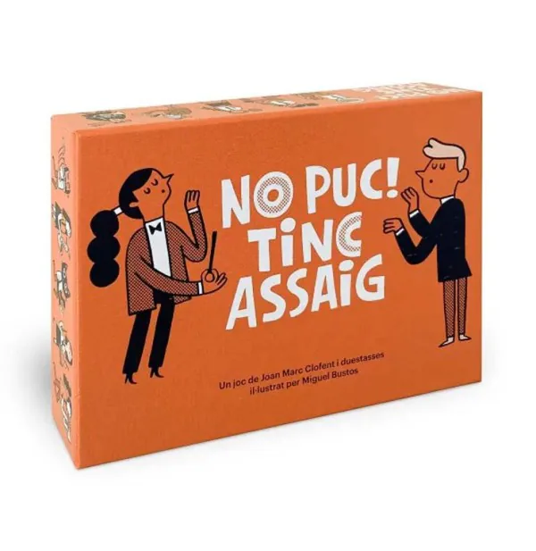 Portada de No puc! Tinc assaig