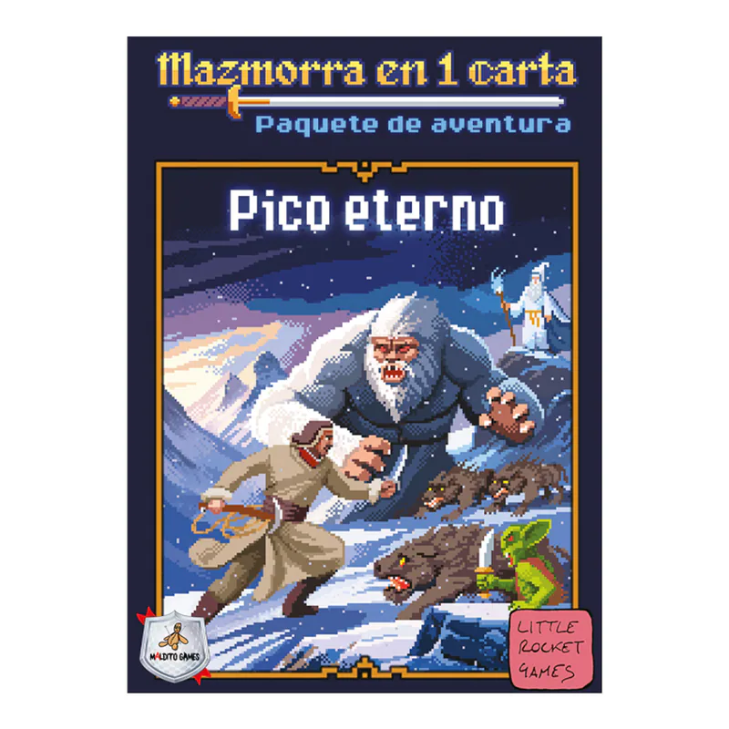 Portada de Mazmorra en 1 carta: Pico eterno