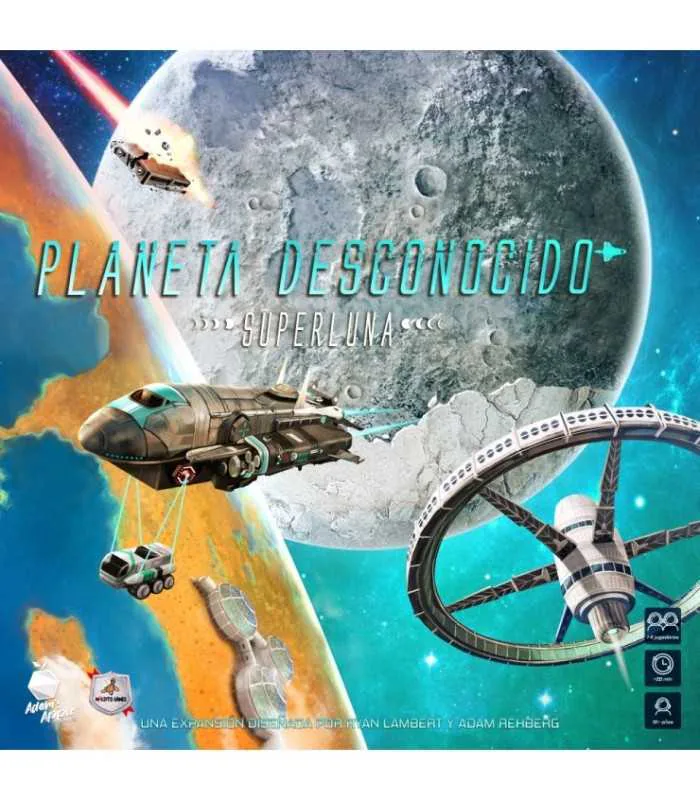 Portada de Planeta Desconocido Superluna