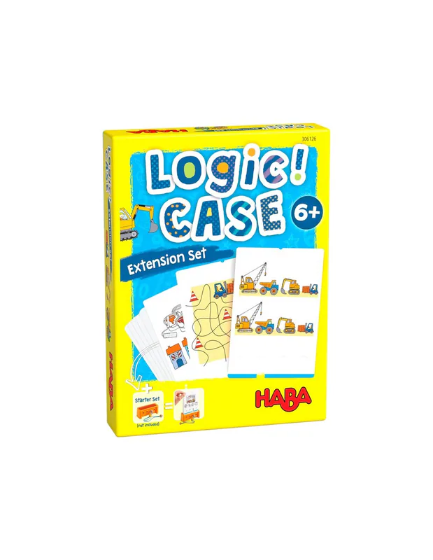 Portada de LOGICASE 6 AÑOS - Set de expansión Obras