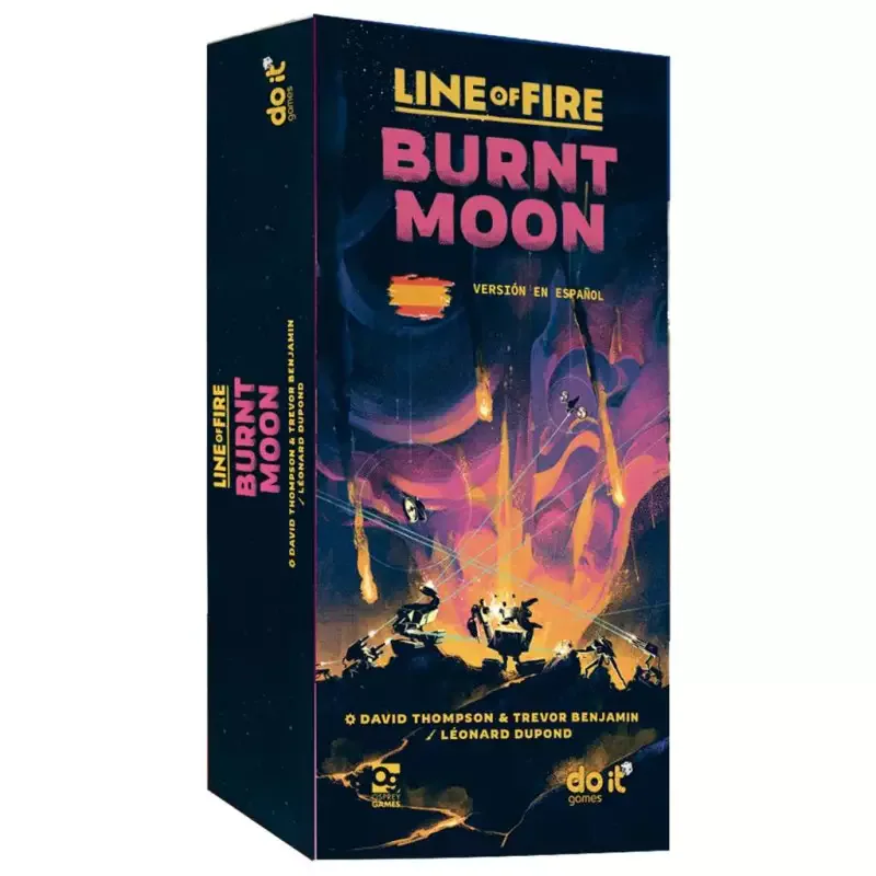 Portada de Line of Fire: Burnt Moon