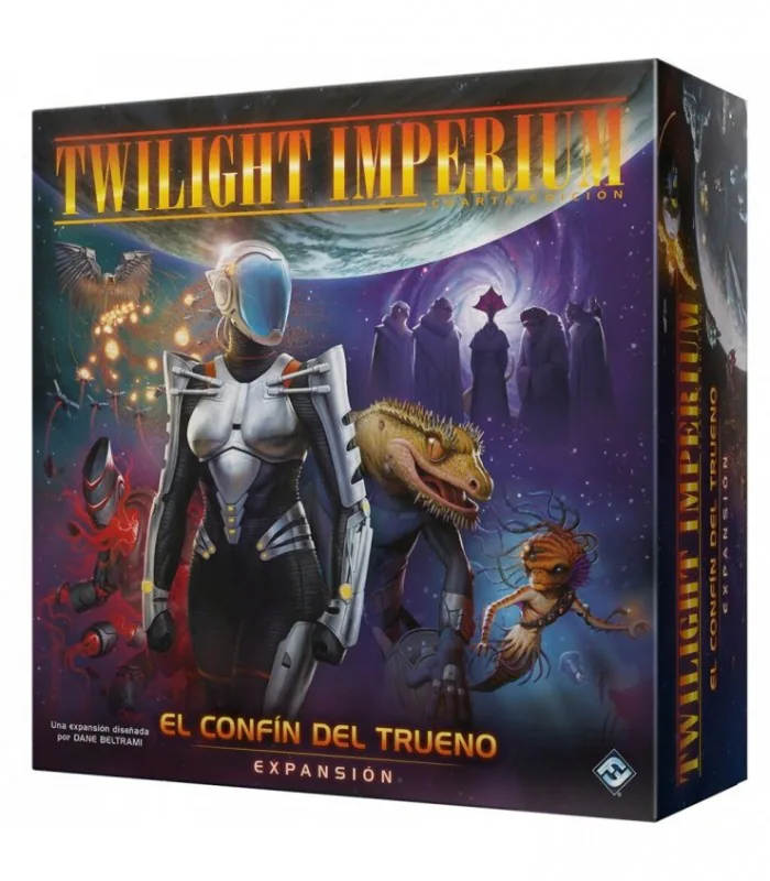 Portada de Twilight Imperium: El confín del trueno