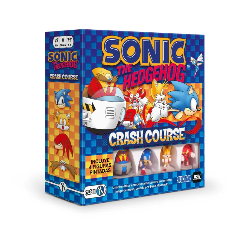 Portada de Sonic The Hedgehog: Crash Course