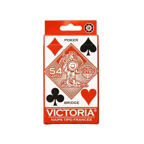 Portada de NAIPES VICTORIA PÓKER / BRIDGE x 54