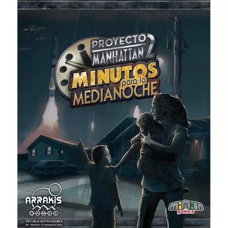 Portada de Proyecto Manhattan 2: Minutos para la Medianoche