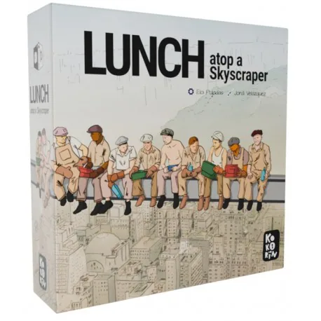 Portada de Lunch atop a skyscraper