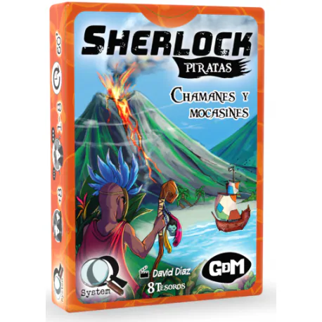 Portada de Sherlock Q8 Piratas: Chamanes Y Mocasines