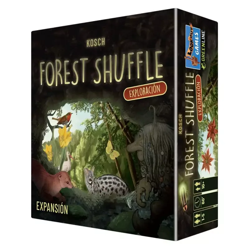 Portada de Exploración - Forest Shuffle