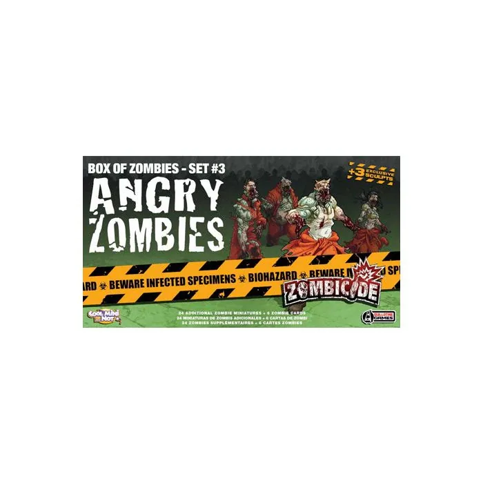 Portada de ZOMBICIDE: Angry Zombies