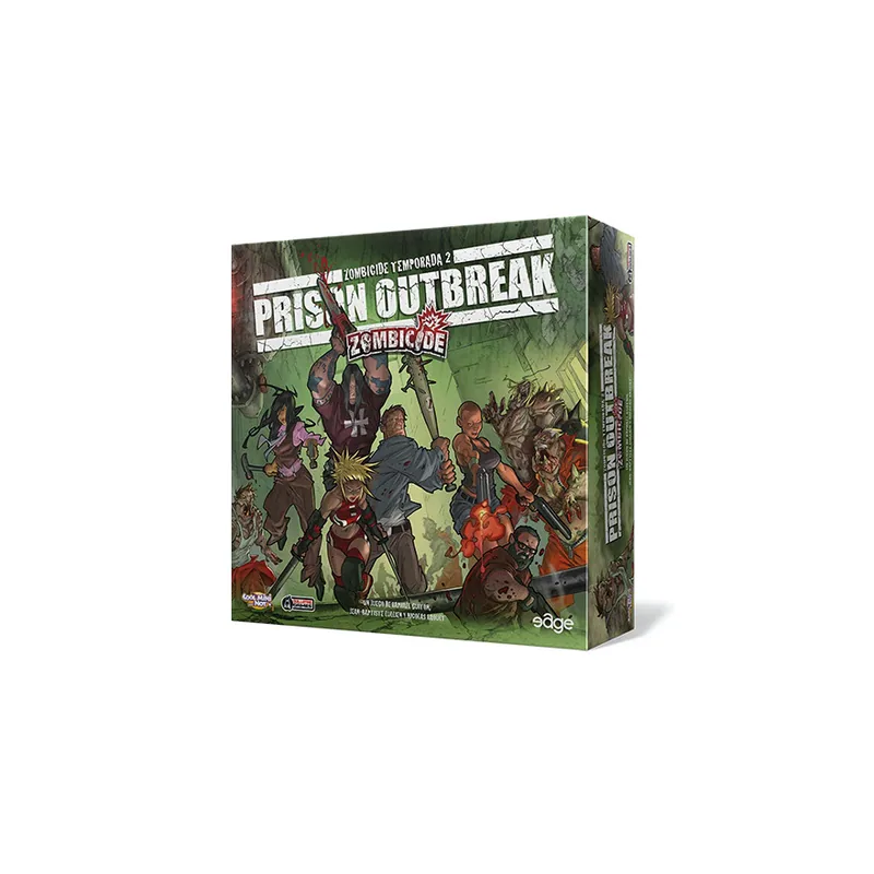 Portada de Zombicide Temporada 2: Prison Outbreak