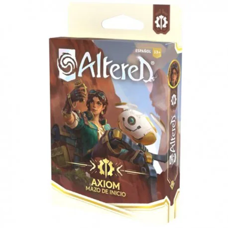 Portada de Sierra AXIOM - Mazos Inicio-Más allá de las Puertas-Altered