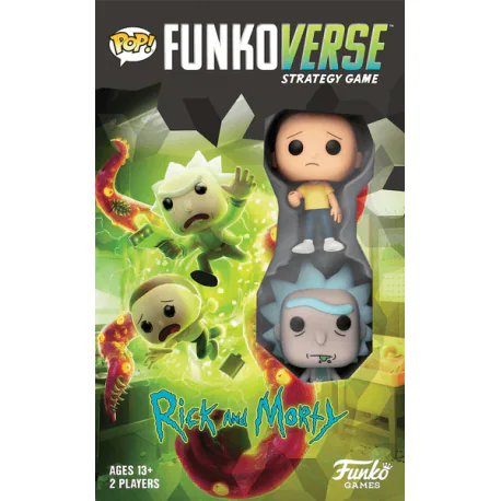 Portada de POP! Funkoverse Strategy Game - Rick And Morty